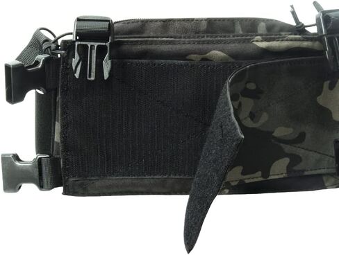 Roseboon Tactical Vest Outdoor Chest Rig Ultra-Light Breathable Combat Training Vest Adjustable for Adult Modular Chest Rig in Kuwait