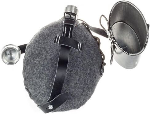 zwjpw German Canteen with Cover Set Outdoor Camping Kettle Canteen in Saudi Arabia