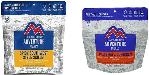 Mountain House Spicy Southwest Style Skillet | Freeze Dried Backpacking & Camping Food & Chicken Fajita Bowl | Freeze Dried Backpacking & Camping Food in Saudi Arabia