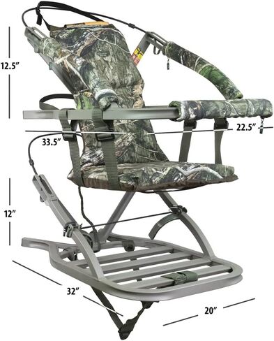 Summit Treestands Mini Viper SD Climbing Treestand, Mossy Oak in Saudi Arabia