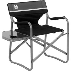 Coleman Camp Chair with Side Table | Folding Beach Chair | Portable Deck Chair for Tailgating, Camping & Outdoors in Saudi Arabia