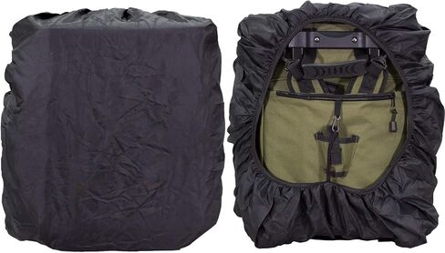 ايلكتون اوتدورز صندوق ادوات دوارة بعجلات - شنطة ظهر دوارة مقاومة للماء لصيد الاسماك و5 صواني معالجة قابلة للازالة و4 حوامل للقضبان وهدايا صيد للرجال in Kuwait