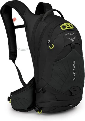 Osprey Raptor 10 Men's Bike Hydration Backpack , Black in Saudi Arabia