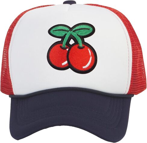 TOP HEADWEAR قبعة الكرز الكبيرة - قبعة سائق الشاحنة Cherry Snapback للرجال in Kuwait