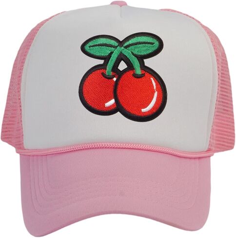 TOP HEADWEAR قبعة الكرز الكبيرة - قبعة سائق الشاحنة Cherry Snapback للرجال in Kuwait