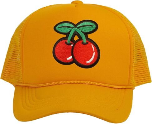 TOP HEADWEAR قبعة الكرز الكبيرة - قبعة سائق الشاحنة Cherry Snapback للرجال in Kuwait