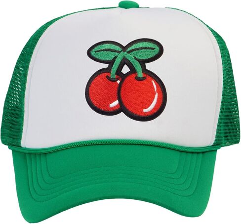 TOP HEADWEAR قبعة الكرز الكبيرة - قبعة سائق الشاحنة Cherry Snapback للرجال in Kuwait
