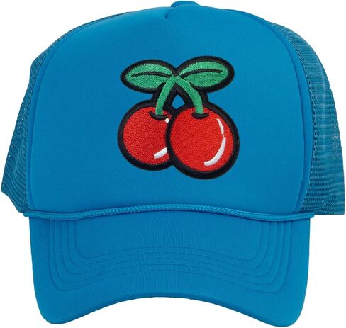 TOP HEADWEAR قبعة الكرز الكبيرة - قبعة سائق الشاحنة Cherry Snapback للرجال in Kuwait