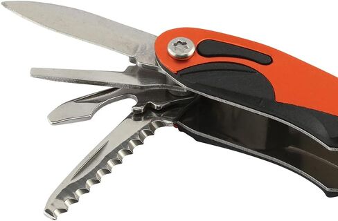 SWISS+TECH ST36019 Precision Multi-Tool, Stainless Steel Tools, 12-in-1 Tool for Camping (Single Pack) in Kuwait