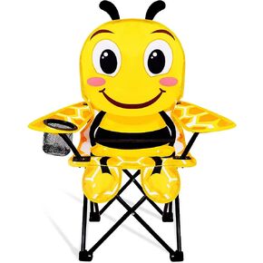 KABOER Kids Outdoor Folding Lawn and Camping Chair with Cup Holder and Carrying Bag,Children's Camping Chairs for Outdoor Beach Travel