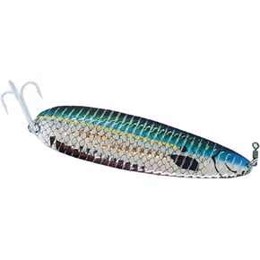 Nichols Lures 9FS21-45SW 9" Ben Parker Super Magnum Salt Water Special Flutter Spoon, Blueback HD, 3.5oz in Saudi Arabia