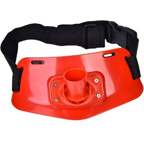 plplaaoo Fishing Rod Fighting Belt, Fishing Belt, Adjustable Waist Fighting Belt, Stand-up Offshore Gimbal Padded Fishing Belt Rod Holder Fish Tackle Accessories 10.6 x 5.3 x 2.9inch