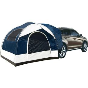 SUV Tent Attachment for Camping -Up to 6-8 Person Sleeping Capacity, Car Tent Includes Rainfly and Storage Bag,Universal Fit, 8' W x 8' L x 7.2' H,Suitable Camping Traveling Family Outdoor Activities in Kuwait