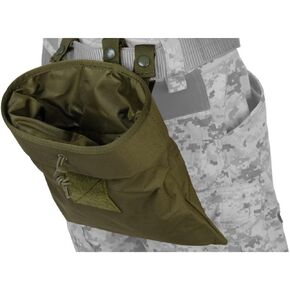 Lancer Tactical Adjustable/Foldable MOLLE Large Dump Pouch (Camo/ACU/Tan/Black/OD Green)