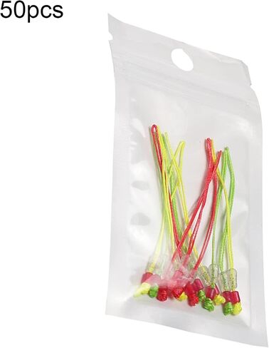 adonpshy Fishing Pole Tip Line Wear Rod Tip Line Knot Strengthen for Fishing 50Pcs in Saudi Arabia