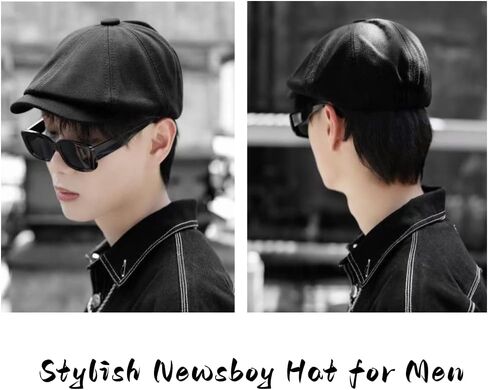 قبعة Willheoy Newsboy للرجال قبعة مسطحة قبعة جولف كابي قبعات بيريه 1920 Gatsby Accessories in Kuwait