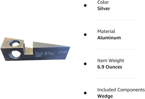 إسفين بيلي جوت 6061 - إسفين رجال الإطفاء الأكثر ابتكارًا من الألومنيوم - صنع في الولايات المتحدة الأمريكية in Kuwait