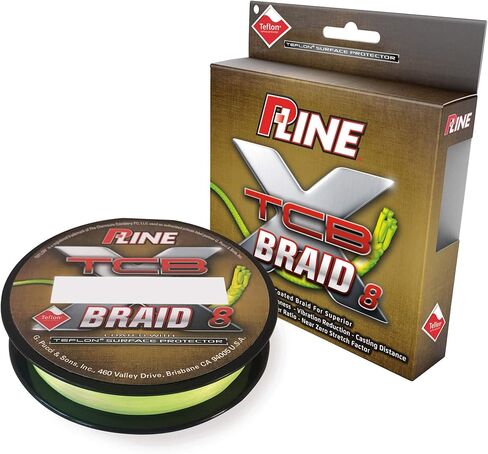 P-Line PXBY8150-10 TCB 8 جديلة حامل 150 ياردة TCB 8 جديلة حامل، Hi Vis Yellow، 10 رطل 150 ياردة in Saudi Arabia