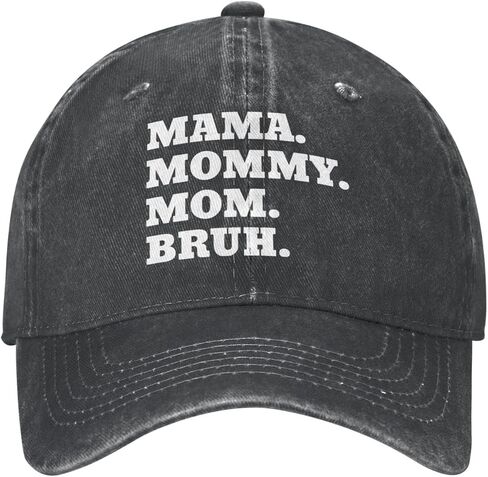 Mom Hat Hat Mama Mom Bruh Mother Cap Men Baseball Hat Fashionable Hats in Saudi Arabia
