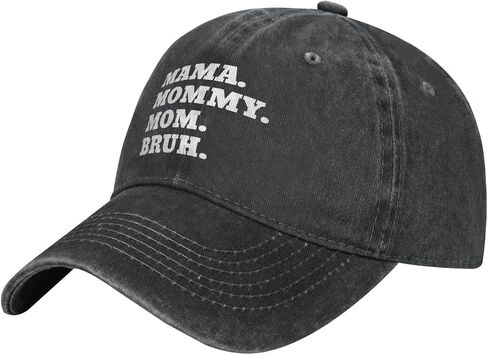 Mom Hat Hat Mama Mom Bruh Mother Cap Men Baseball Hat Fashionable Hats in Saudi Arabia