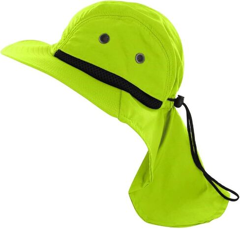 Boonie Men Snap Hat Wide Brim Neck Cover Sun Bucket Hats Safari Outdoor Garden in Saudi Arabia