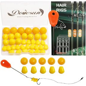 Dovesun Carp Fishing Hair Rigs Carp Rig Kit Fishing Bait Rigs Carp Fishing Bait Fishing Accessories 41pcs/151pcs
