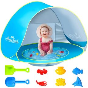Baby Beach Tent Pop Up Portable Shade Pool UV Protection Sun Shelter for Infant in Saudi Arabia
