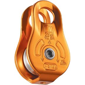 Petzl FIXE Pulley - Versatile Compact Pulley with Fixed Side Plates for Hauling and Rigging