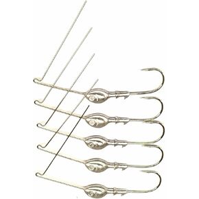 10 Guppy Minnow R Bend Spinnerbait Heads Spinner Bass Pike - Unpainted - 3/4oz - JES in Saudi Arabia