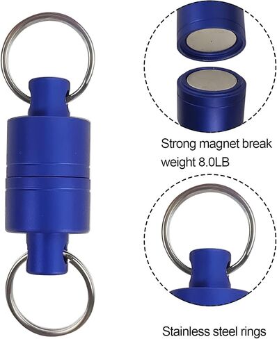 Aventik Magnetic Net Release Powerful Strongest Magnetic Fly Fishing Net Release Holder with Cord 12 LB for Fly Fishing Lanyard in Saudi Arabia
