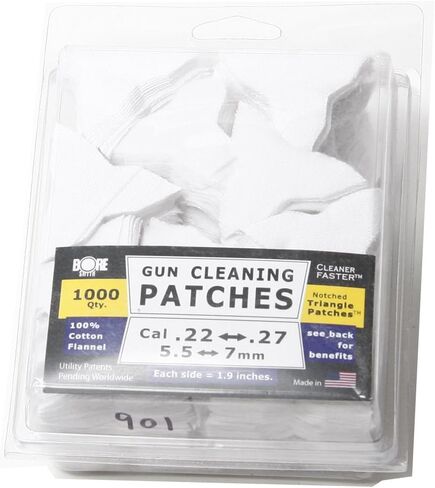 رقعات مثلثة من بورسميث، كال من 22 إلى 27، رقعات تنظيف مسدسات ممتازة، صدفي in Kuwait