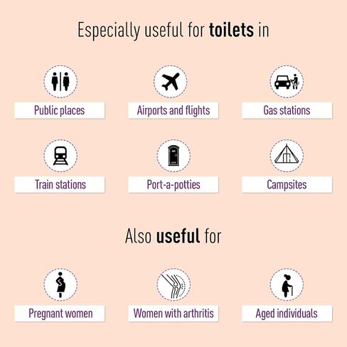 PeeBuddy Reusable Female Urination Device for Women - 1 Unit | Female Urinal Cup, Stand and Pee Funnel | Perfect for Travel, Outdoor Activities Including Camping, Hiking and Festivals in Saudi Arabia