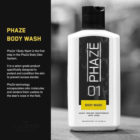 PhaZe 1 Body Wash - #1 Deer Hunter's Scent Elimination & Scent Control System! in Kuwait