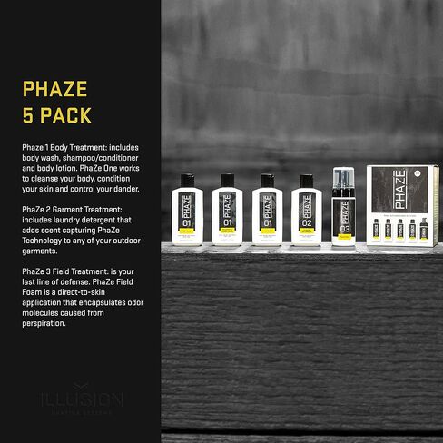 PhaZe 1 Body Wash - #1 Deer Hunter's Scent Elimination & Scent Control System! in Kuwait