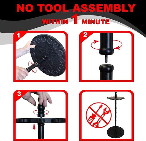 Rush Creek Creations Fishing Rod Holders for Garage, Fishing Pole Rack, Floor Stand Holds up to 16 Rods, Fishing Gear Equipment Storage Organizer, Fishing Gifts for Men in Saudi Arabia