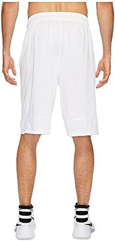 نايك للرجال M NK شورت فاست بريك، أبيض/أسود in Kuwait