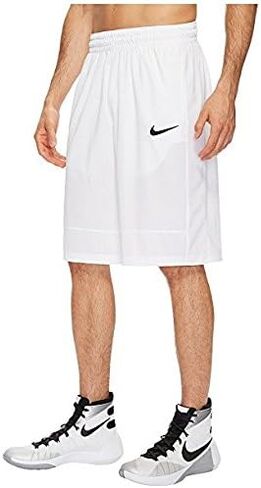 نايك للرجال M NK شورت فاست بريك، أبيض/أسود in Kuwait