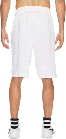 نايك للرجال M NK شورت فاست بريك، أبيض/أسود in Kuwait