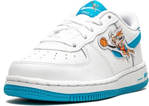 حذاء Nike للأطفال الصغار Force 1 TD DM3356 100 Space Jam - Toon Squad - مقاس 9C in Kuwait