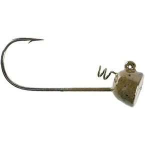 BUCKEYE Lures Spot Remover Pro Model Jig Head مع خطاف زنبركي عالي التحمل وخطاف من النيكل لطعم الصيد من البلاستيك الناعم - 5 عبوات