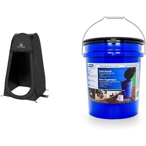 Wakeman Outdoors Pop Up Pod - Instant Shower Tent, Dressing Room, or Portable Toilet Stall with Carry Bag for Camping, Beach, or Tailgate in Saudi Arabia