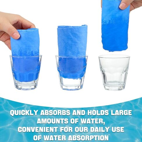 4 Pcs Swim Chamois Towel Swim Towel Shammy Towel Swimming Towel Sports Towel Swimmers Towel for Diving Swimming Triathlons and Other Water Sports, 13 X17inch, 4 Colors in Saudi Arabia