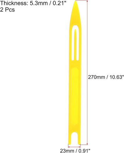 PATIKIL Netting Needle Shuttles Plastic Fishing Net Repair Line Kit Mending Tools in Saudi Arabia