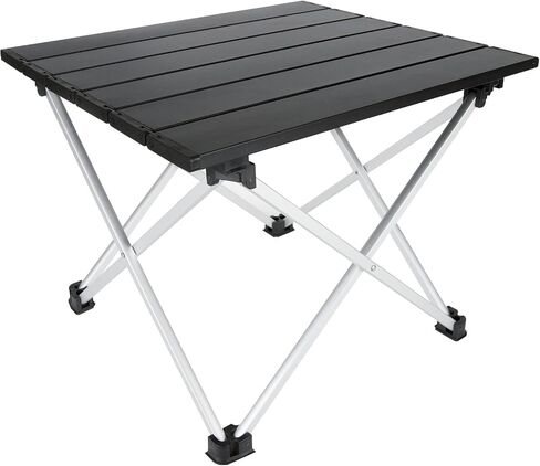 GEERTOP Portable Folding Camping Table Lightweight Aluminum Table Top Fold Up Camp Side Table Collapsible Beach Table for Outdoor Camping Picnic Backpacking BBQ Cooking in Saudi Arabia