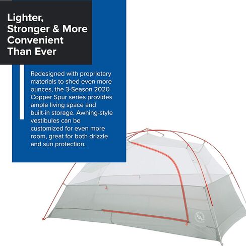 Big Agnes Copper Spur HV UL - UltralightBackpacking Tent in Kuwait