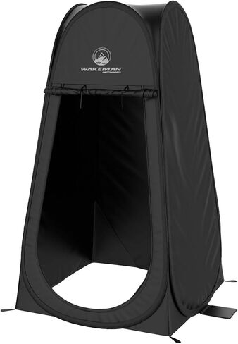 Wakeman Outdoors Pop Up Pod - Instant Shower Tent, Dressing Room, or Portable Toilet Stall with Carry Bag for Camping, Beach, or Tailgate in Saudi Arabia