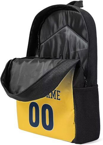 Denver Custom Backpack High Capacity,Add Personalized Name And Number, Backpack for Men Women,Basketball Bags for Teenagers in Kuwait