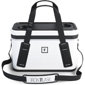 حقيبة تبريد ناعمة من Iron ° Flask - 12 لتر، حقيبة جيب شبكية - قابلة للطفو، معزولة، متينة ومقاومة للتسرب - مبردات صغيرة ومحمولة للسفر، جوانب ناعمة - مقاومة للتمزق، قابلة للطي، تحافظ على برودة الثلج in Saudi Arabia