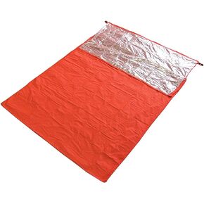 Emergency Sleeping Bag Thermal Bivy Sack, 2-Person Waterproof Emergency Sleeping Bag, Lightweight and Compact Survival Gear, Best Thermal Protection (Size : 200x145cm) in Saudi Arabia