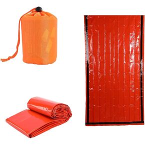 مأوى البقاء على قيد الحياة في حالات الطوارئ، كيس بيفي الحراري للطوارئ، كيس نوم للبقاء على قيد الحياة، كيس مقاوم للماء، كيس نوم مايلر، أكياس نوم في حالات الطوارئ للبقاء على قيد الحياة، كيس بيفي محمول خفيف الوزن للتخييم in Kuwait